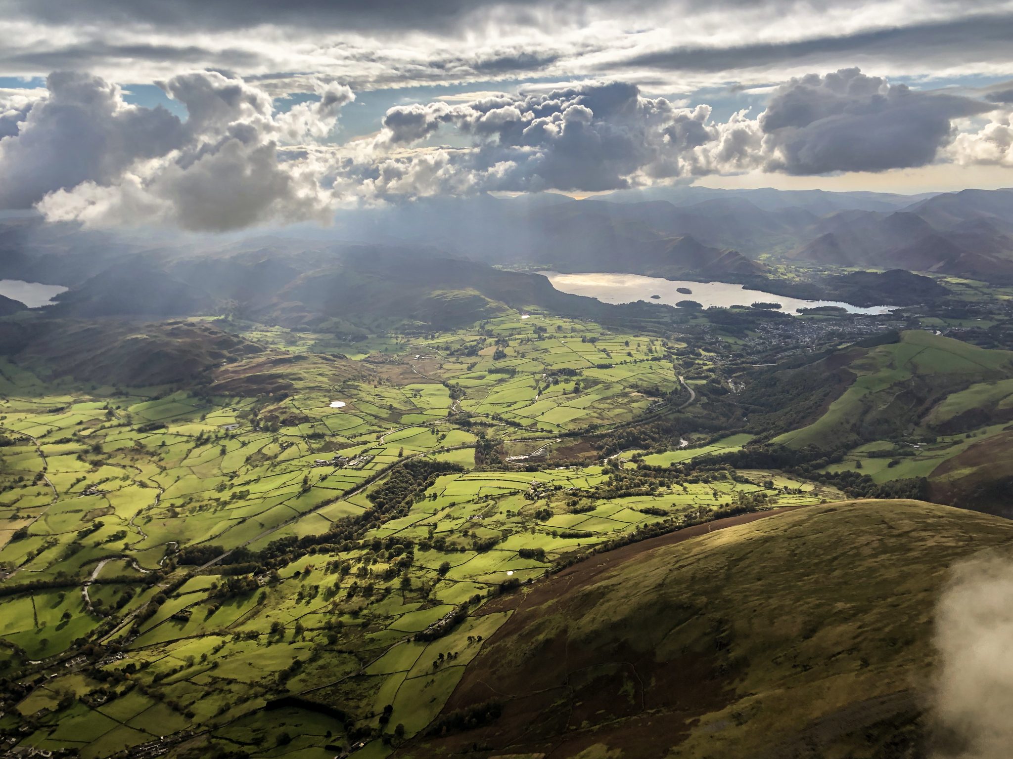 lake district staycation helicopter